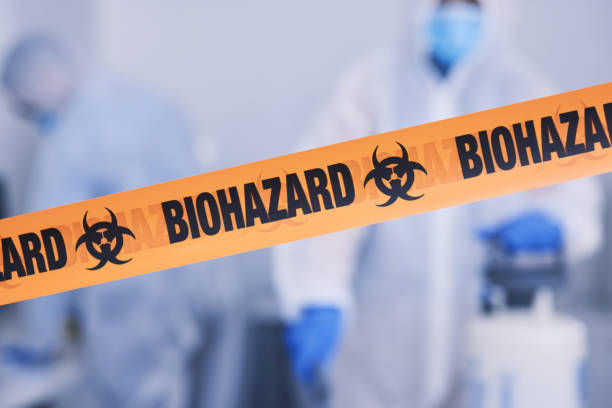 Professional Infectious Disease Decontamination technician working in Festus, MO